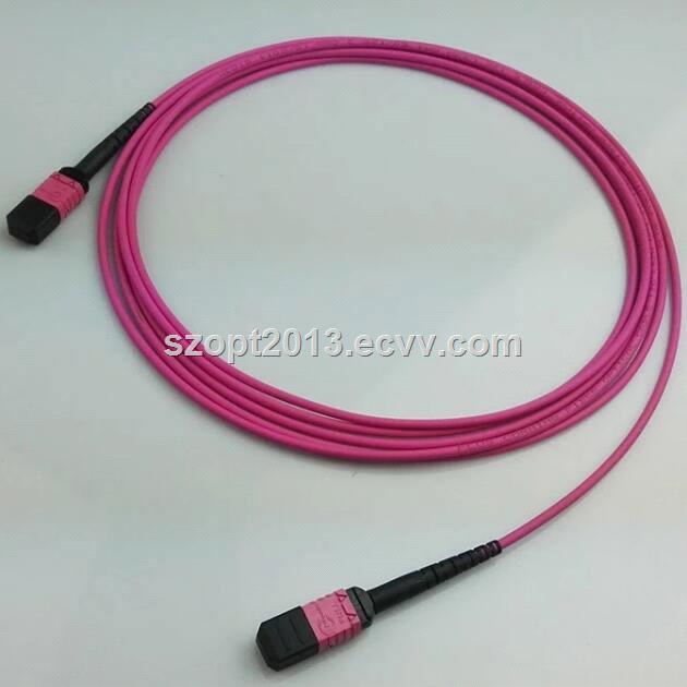 Fiber optic Patchcord MPOMPO MTPMTP OM4 12 24 cores