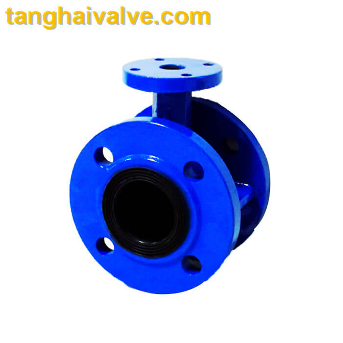 Double flange butterfly valve THBTVDF