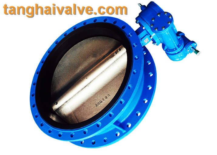 U type flange butterfly valve THBTVUTF