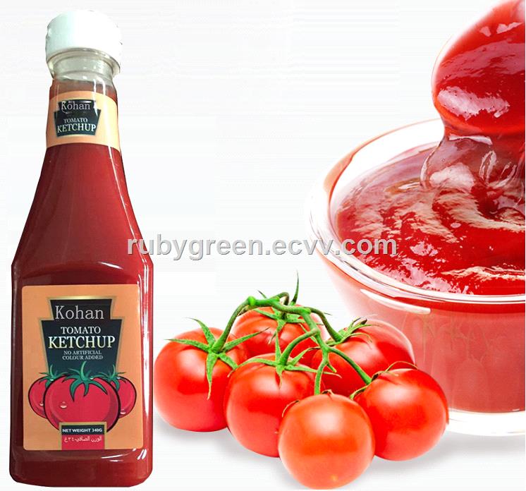 2020crop bottle tomato ketchup340g5kgwith your private label