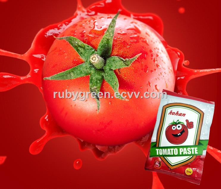 standingup sachet tomato paste originChina brix2224 and 2830