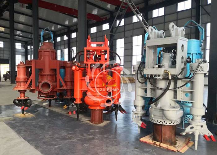 high chrome alloy material submersible sludge sand pump