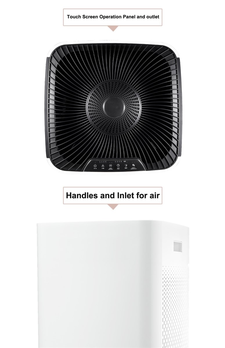 high effective HEPA air purifier with strong filteration