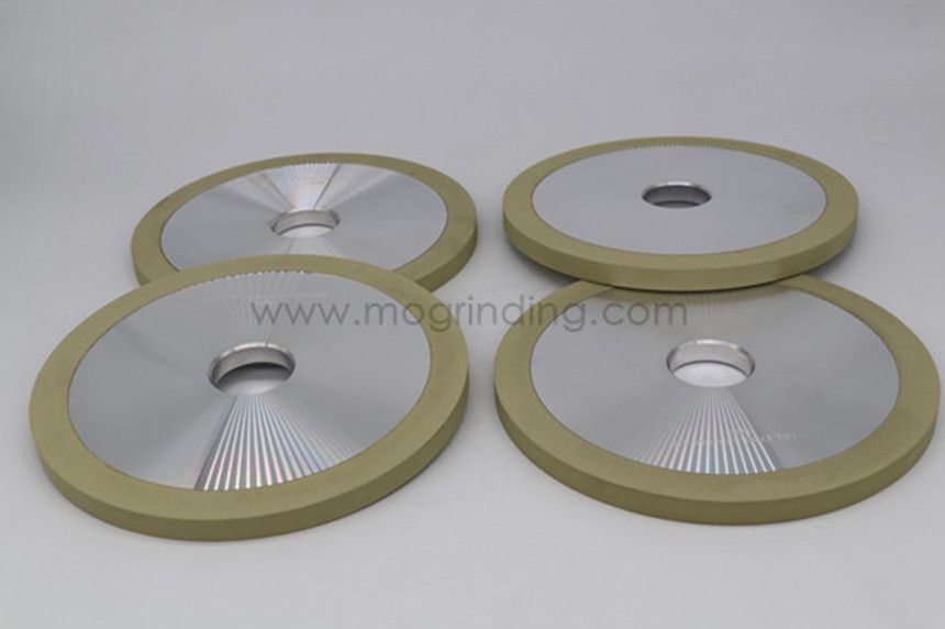 Ceramic diamond wheel for nature diamond polishing