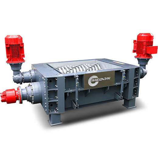 China Waste Crusher Four Shaft Shredder