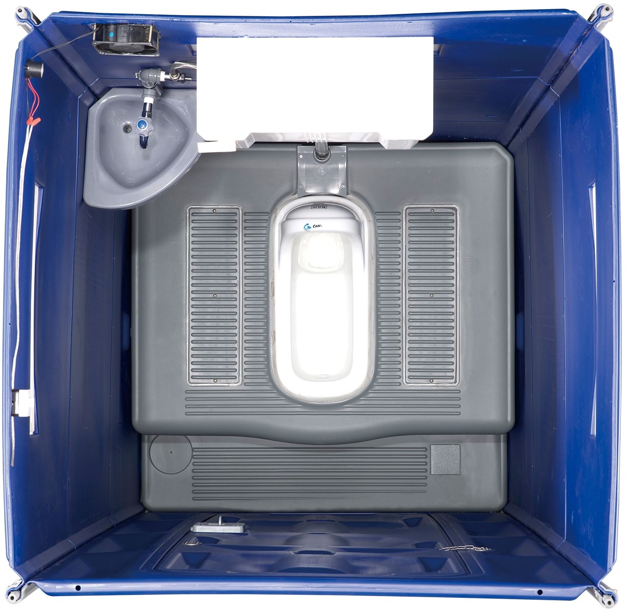 Cheap Automatic Door Close Prota Potty For Events Drain Off Portable Toilets with front baffle Ceramic Squat DOS859