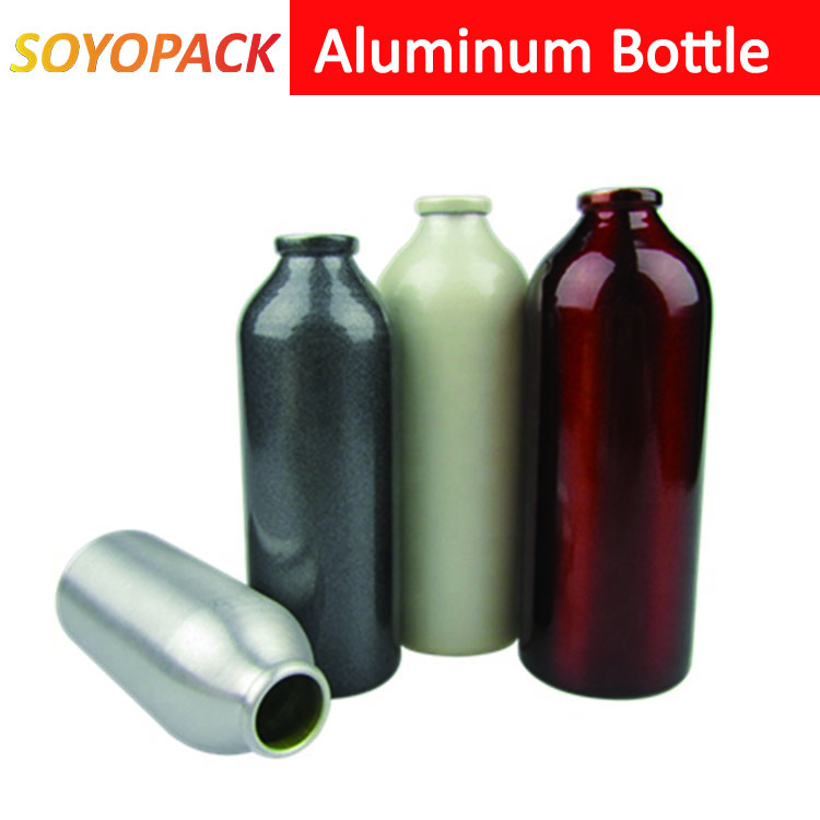 Aluminum bottleScrew Neck with screw top cap