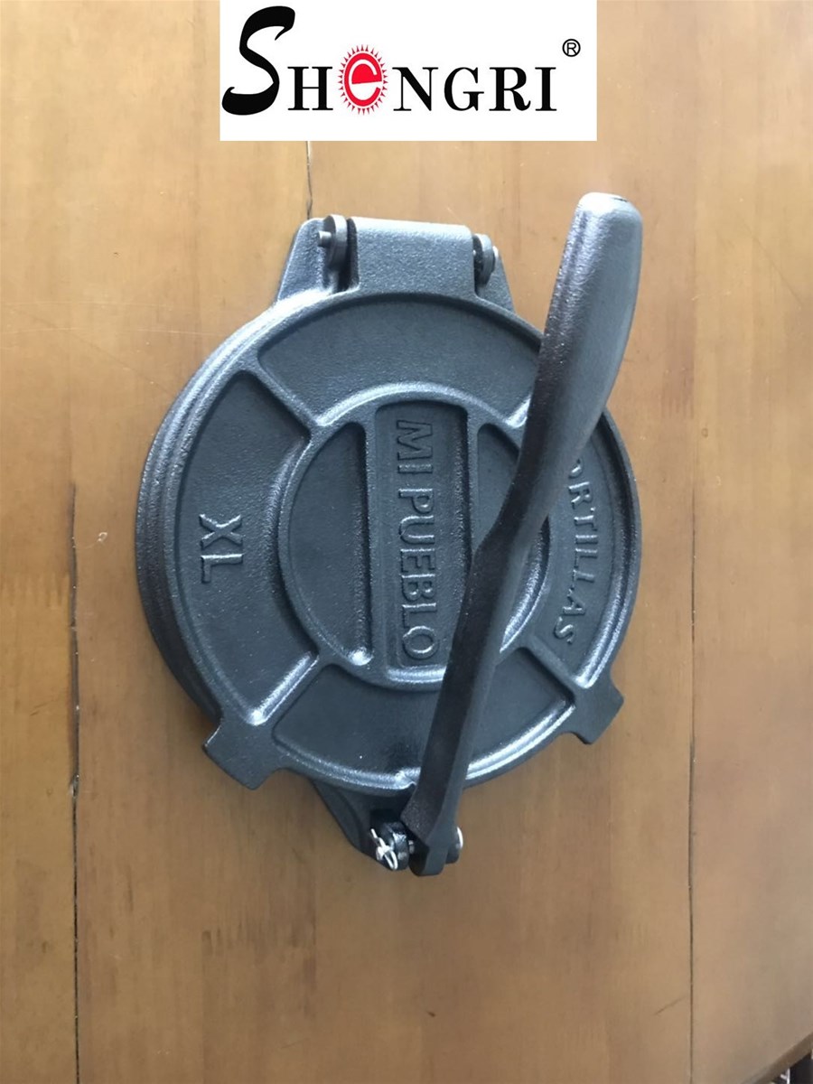 Tortilla Press SR319B PreSeasoned Cast Iron