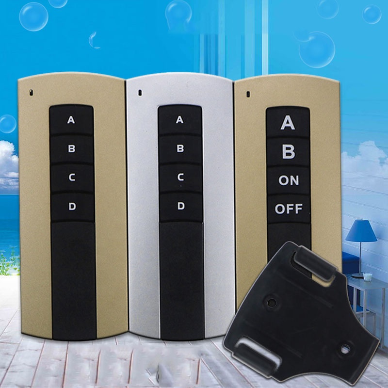 315433MHz Wallhanging Type Universal RF Wireless Long Distance Remote Electronics DoorGateCar Opener Fixed Learning