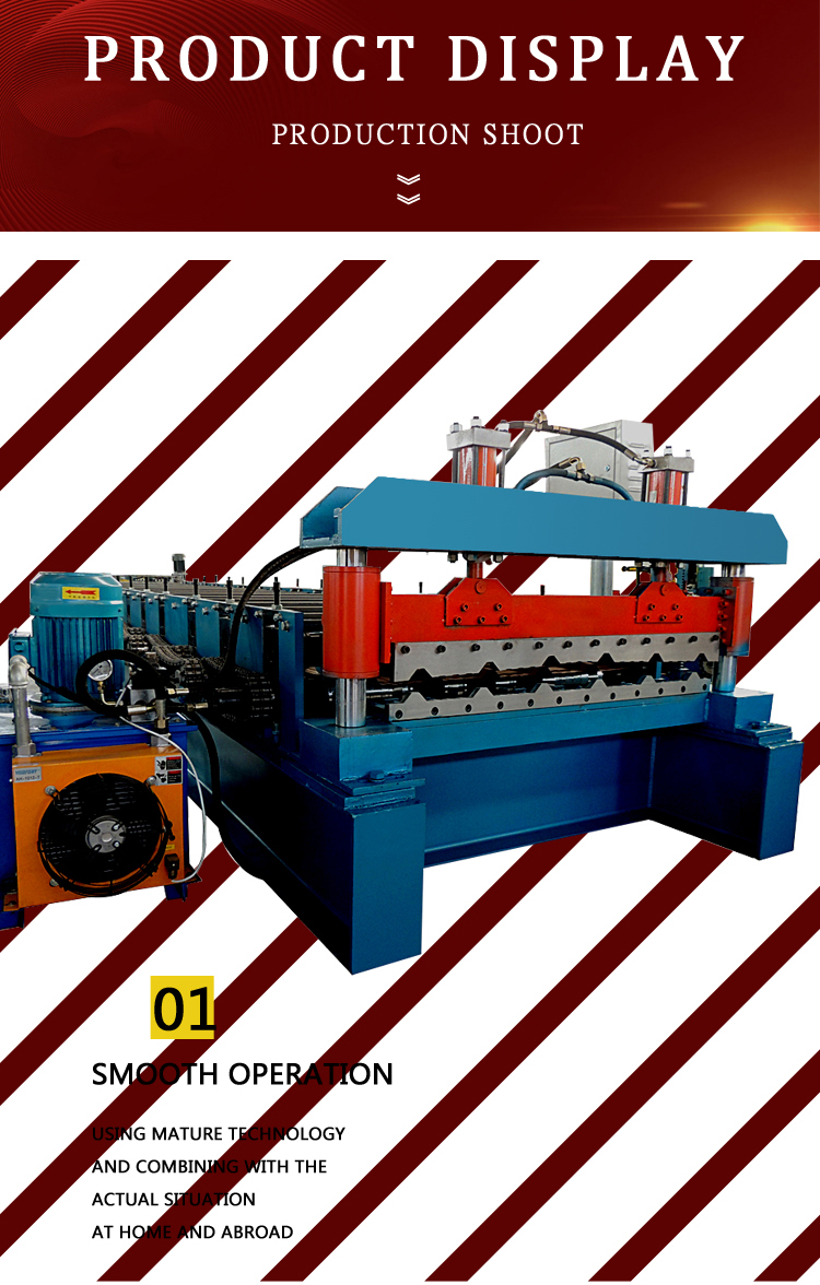 Full Automatic Iron Steel Metal Used Corrugated Roof Sheet Tile Making Machine