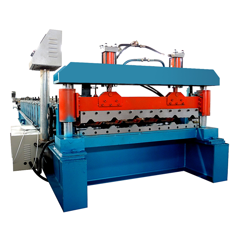 High Speed Metal Corrugated Roof Tile Sheet Making Roll Forming Machine