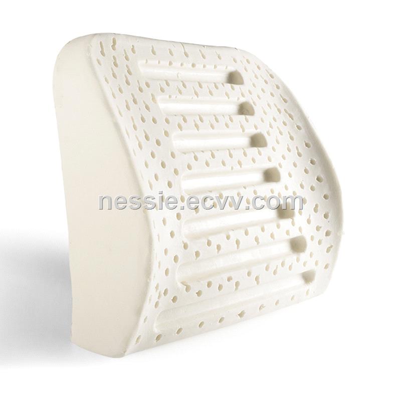 Office Car Chair Natural Latex Back Lumbar Support Cushion