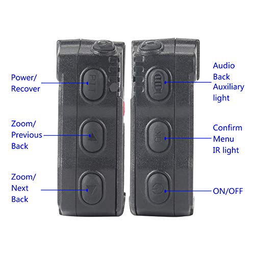 ONETHINGCAM the Smallest body camera Police Camera Full HD 1296P 30fps 32G Memory