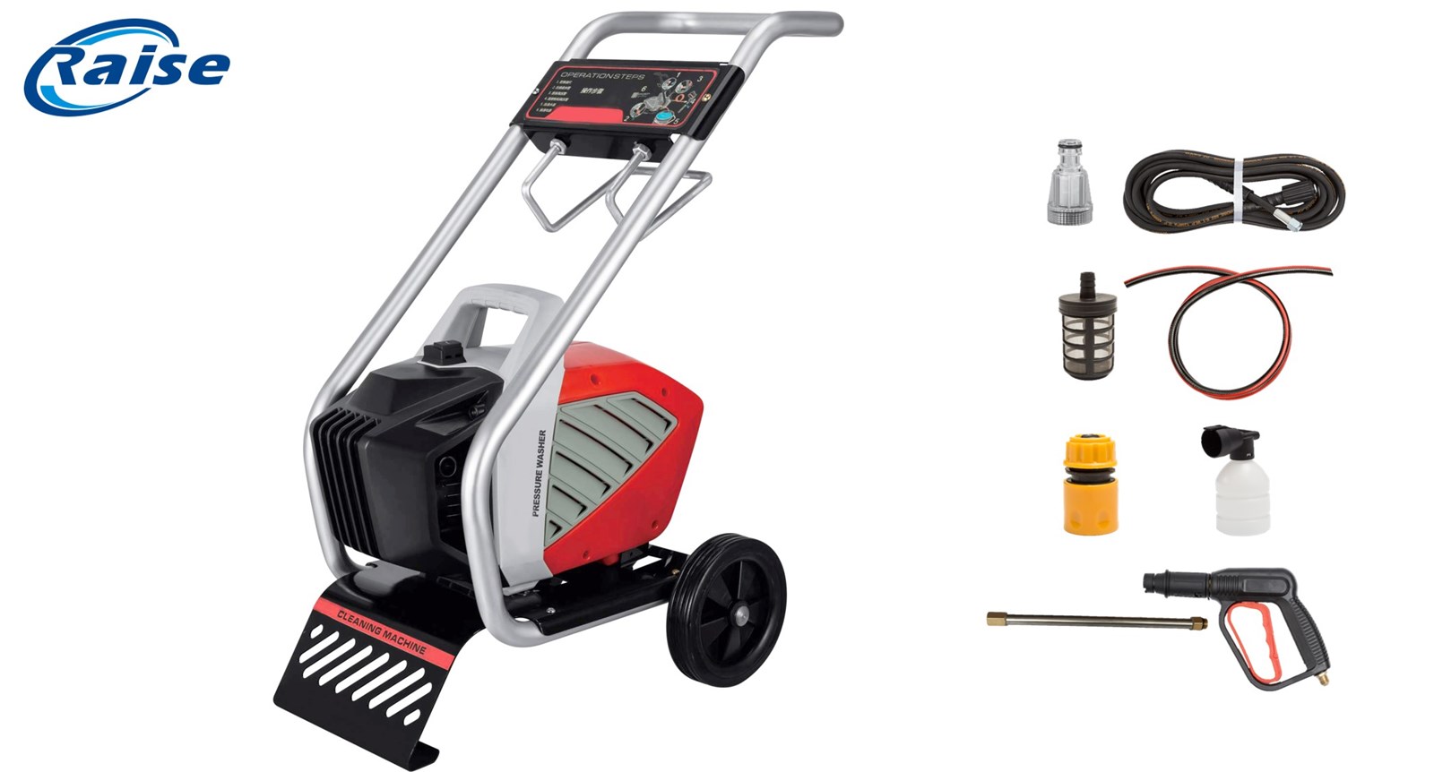 Household Electric Portable Car Cleaning High Pressure Washer