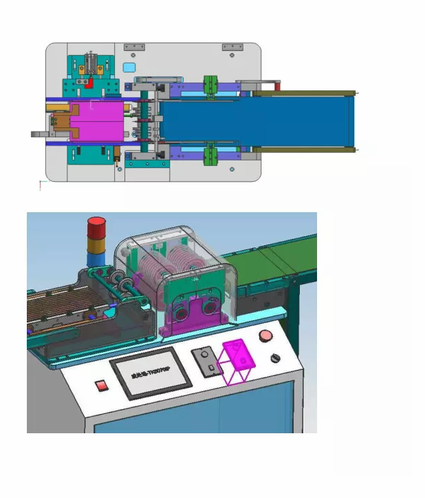 Single axes Multiblade PCB CNC Automatic V Groove