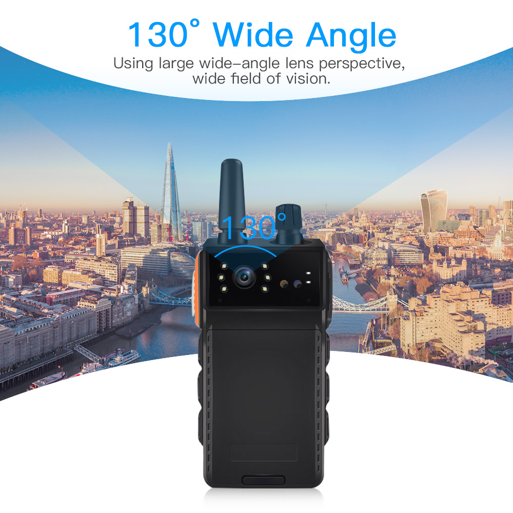 ONETHINGCAM Wifi Body Camera for Security Police Camera4G WalkieTalkie AIO Full HD 1296P 30fps 32G Memory