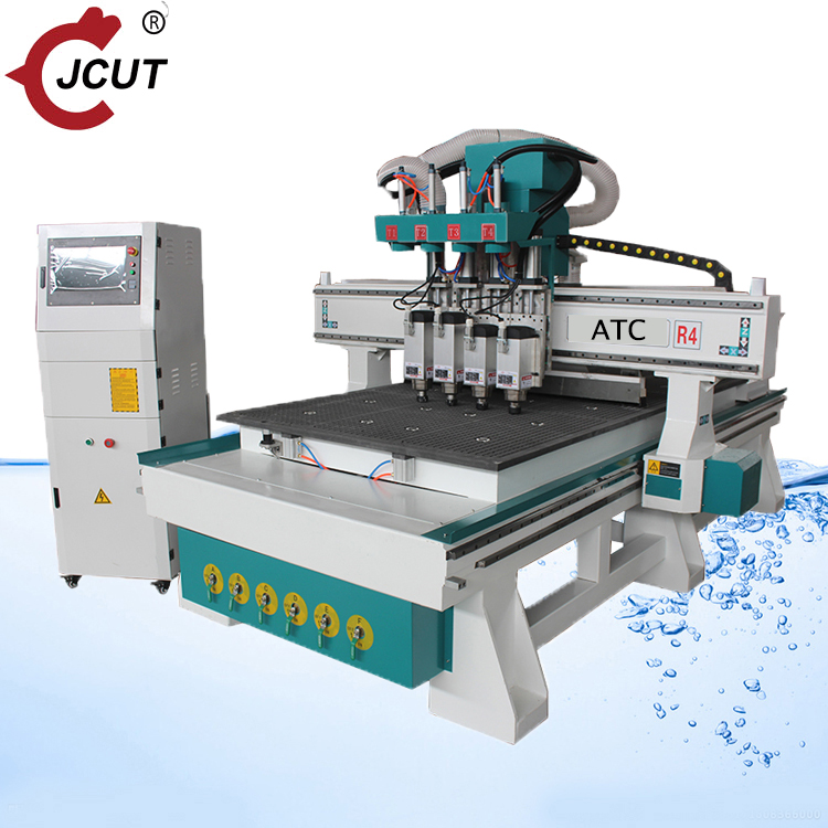 New design four spindle Linear ATC wood cnc router machine