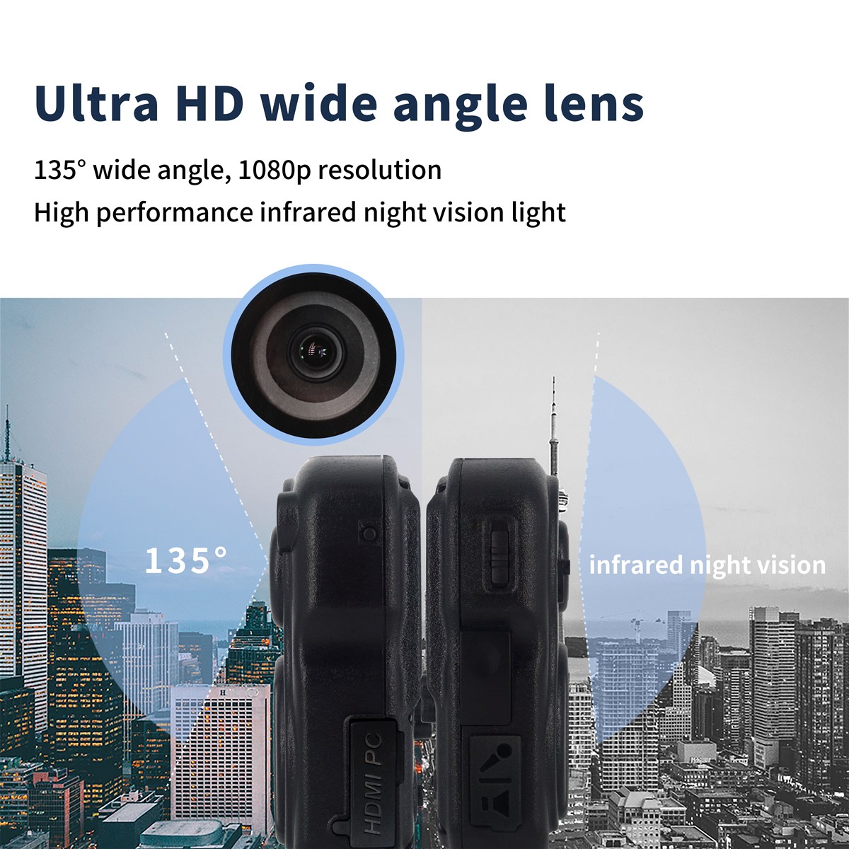 ONETHINGCAM DSGHD the Smallest 3G Portable Camera For Security Police Camera HD 1080P 30fps 170 Degree Wide Angle Lens