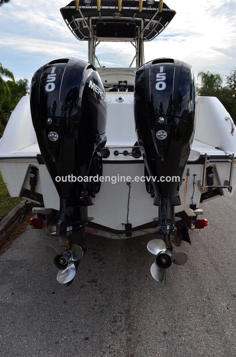 USED PAIR MERCURY 150HP 4STROKE OUTBOARD MOTOR