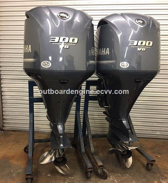 USED PAIR YAMAHA 300HP 4STROKE OUTBOARD MOTOR
