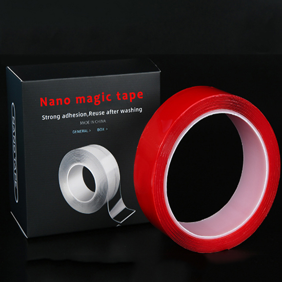 Double Sided Adhesive Strong Suction Sticky Magic Tape Nano
