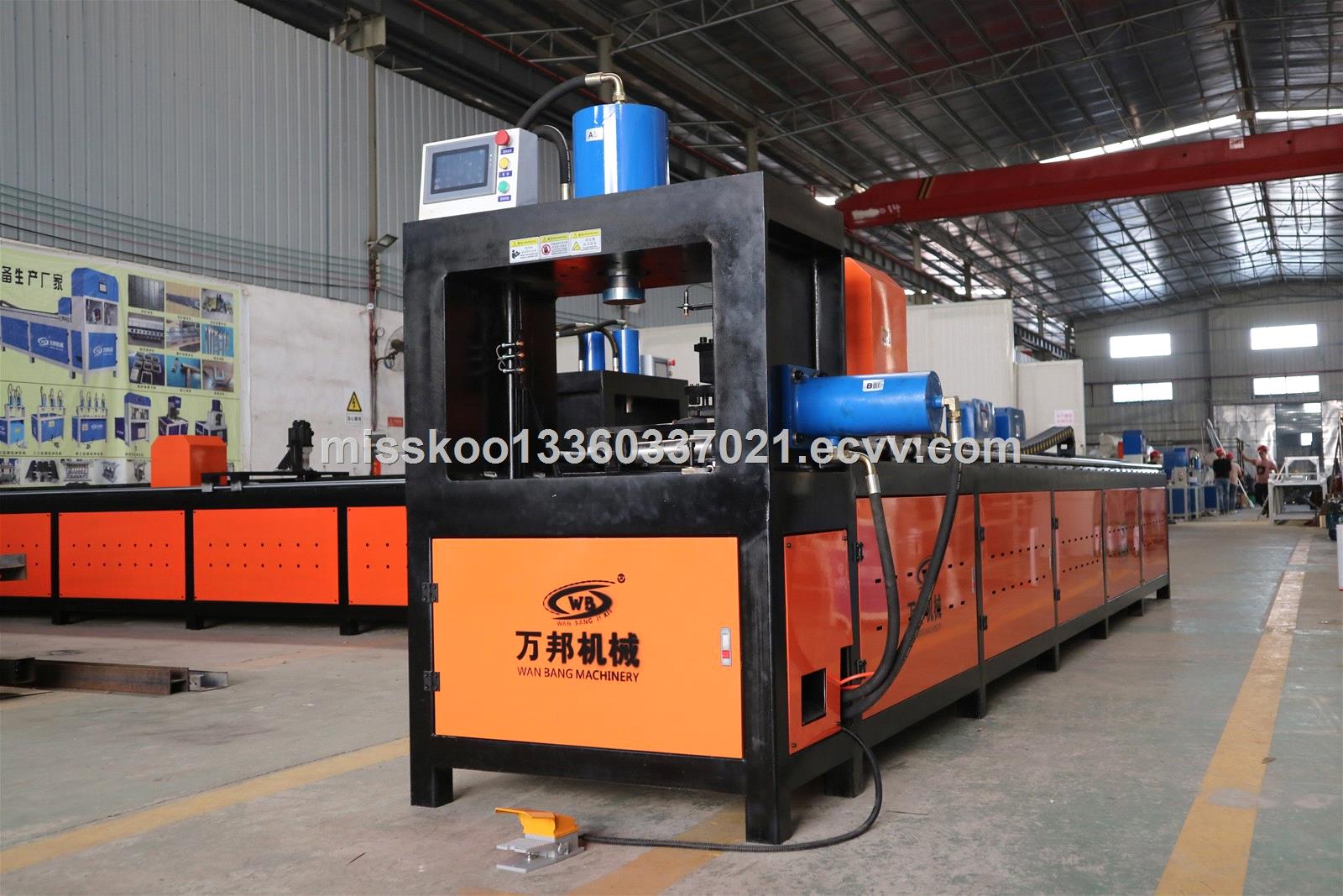 CNC Hydraulic Punch Piercing and cutting equipment for pipe Hardware processing Channel Angle hydraulic machine