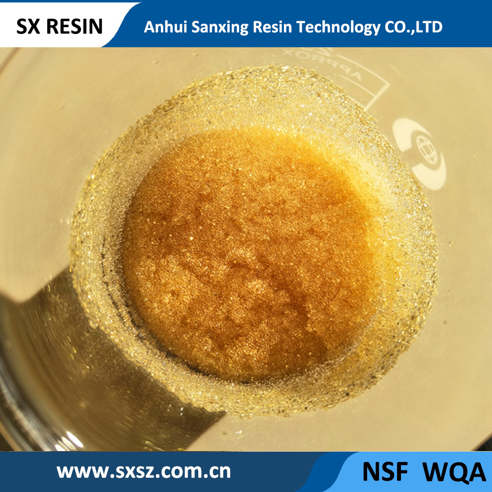 Styrene Series Gel Strong Acid Cation Resin001x10