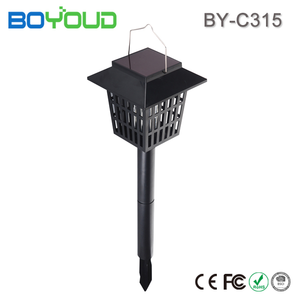 Outdoor Rechargeable UV LED Solar Mosquito Killer Lamp