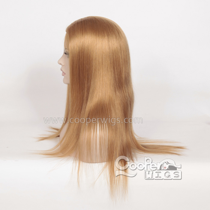 Cooper Wigs Fashion Glueless Full Lace Straight Swiss Lace Wigs 130 Density Brazilian Virgin Hair