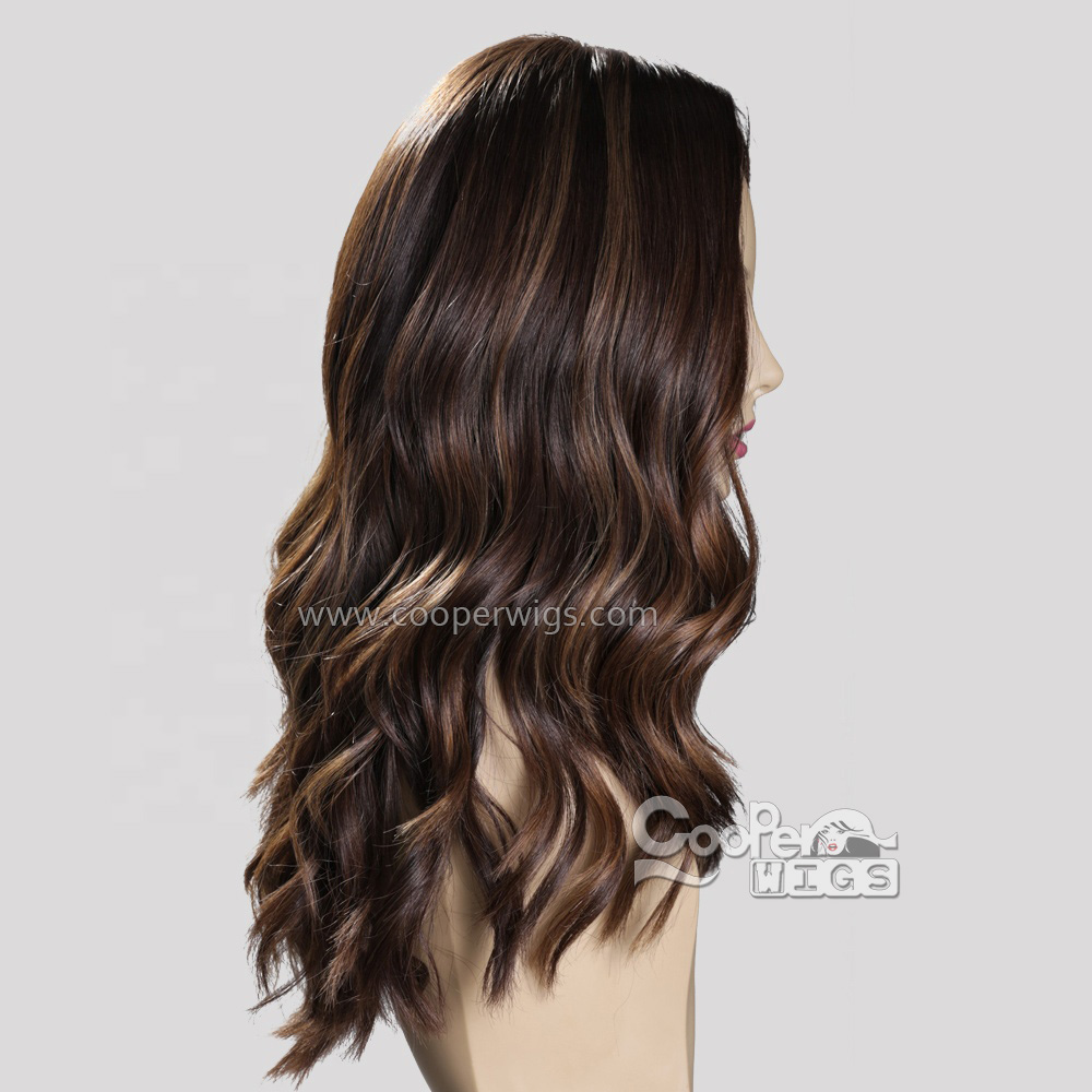 Cooper Wigs European virgin human hair Top closures Lace wig