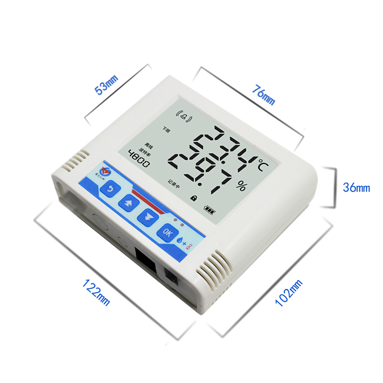 Industrial wifi multiprobe remote temperature and humidity transmitter