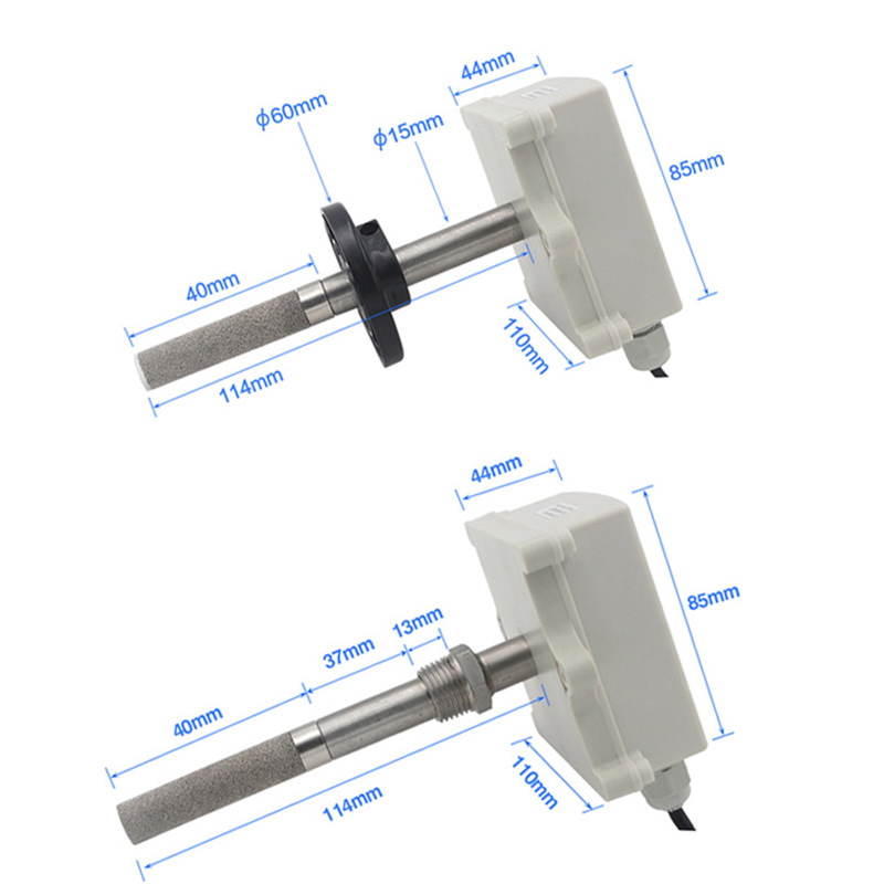 Air conditioning industrial RS485 air duct transmitter