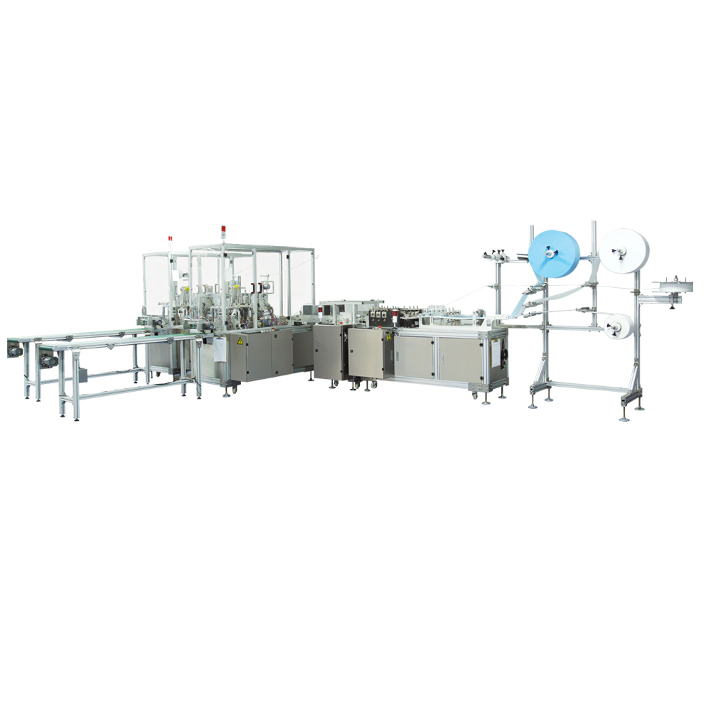 Highspeed Flat Earband Mask Full Automatic Production Line Mask Making Machine