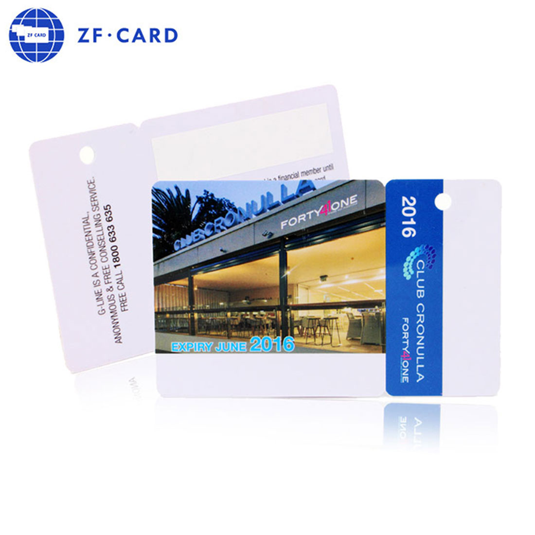 Hotel Door Lock Passive RFID Smart Card 13.56MHz ISO14443A Chip Key Card
