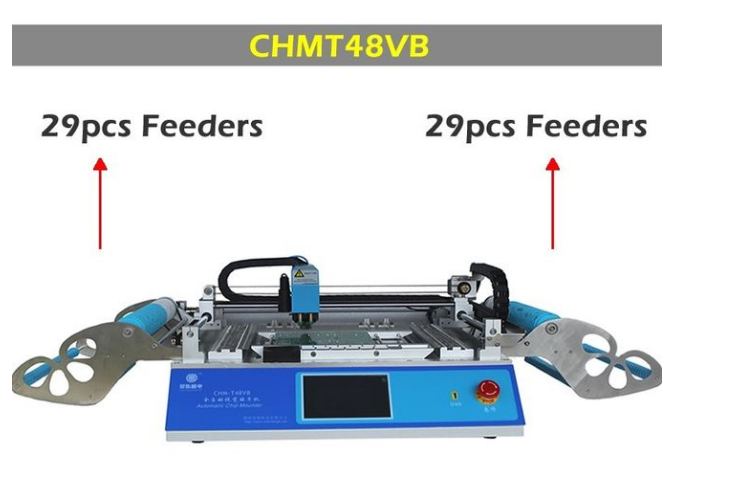 50mm LED Pick and Place Machine Visual System 65000 Chips H