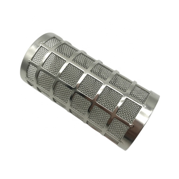 cartridge stainless steel filter mesh cylinder mesh tube pipe filter