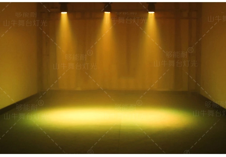 High quality LED mini DJ moving head par can light for KTV event disco concert lighting 7pcs10W RGBW 4in1