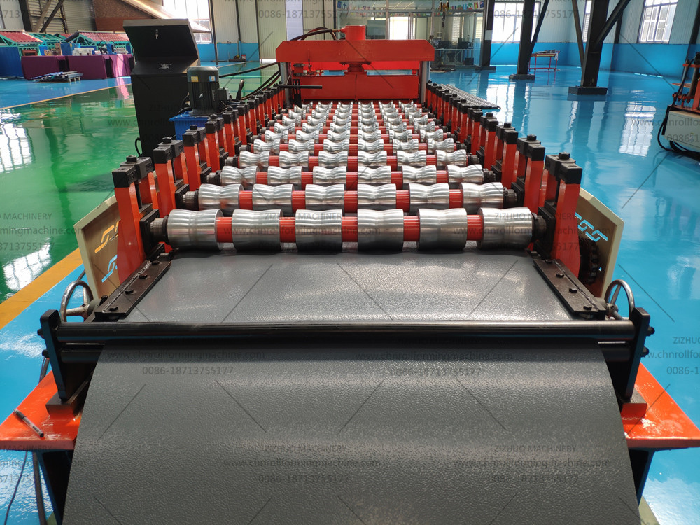 New type Mectoppo roof tile roll forming machine