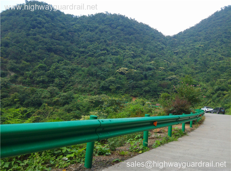 Armco Flex Beam Guardrail for Motorway Use
