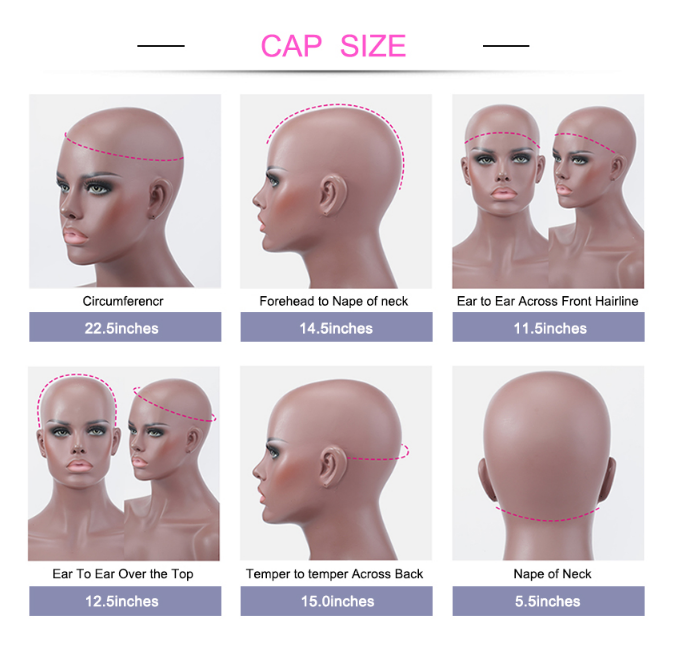 180 Density Headband Wig No Lace No Glue Human Hair Wigs