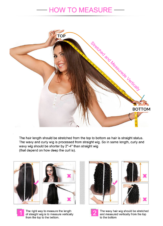 Brazilian 180 Density Straight Body Wave Human Hair UPart Wig