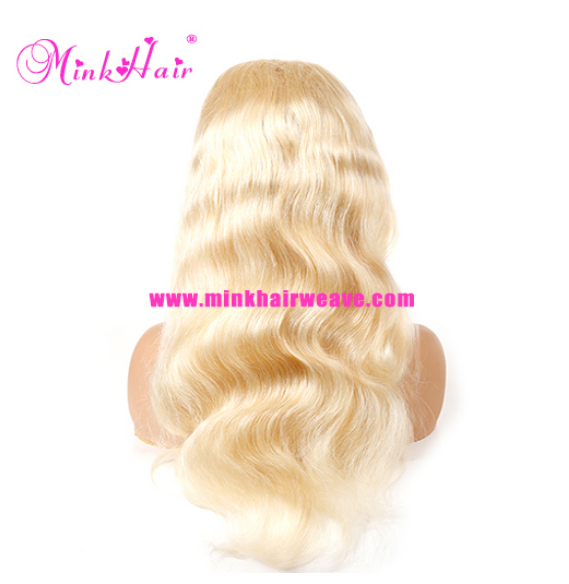 Mink Brazilian Hair 10A Human Hair Blonde Wig 180 Density Transparent Lace Front Wig Mink Brazilian Hair 10A Human Hair Blonde Wig 180 Density Transparent Lace Front Wig