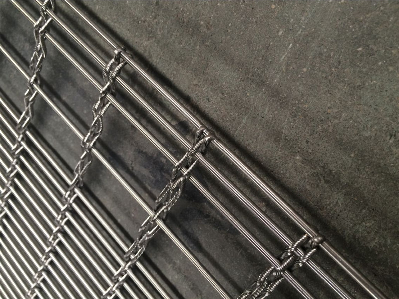 Stainless Steel Architecture Wire Mesh Metal Decorative Screen Panel