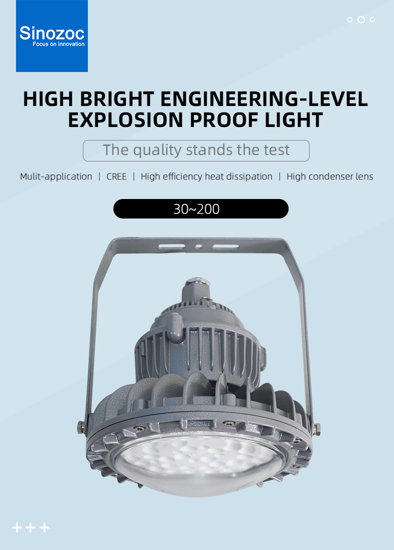 Sinozoc BAT95G LED explosion proof high bay light for warehouse