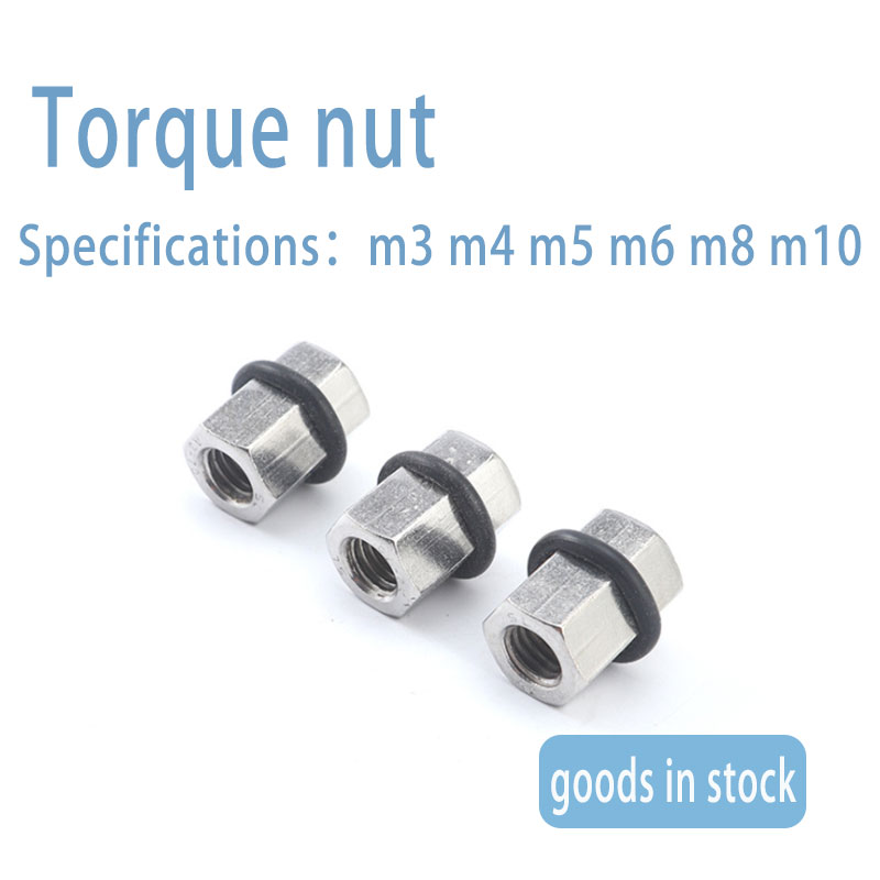 stock supply 304 stainless steel torque M10 24 16 lightning protection torque nut twisted nut