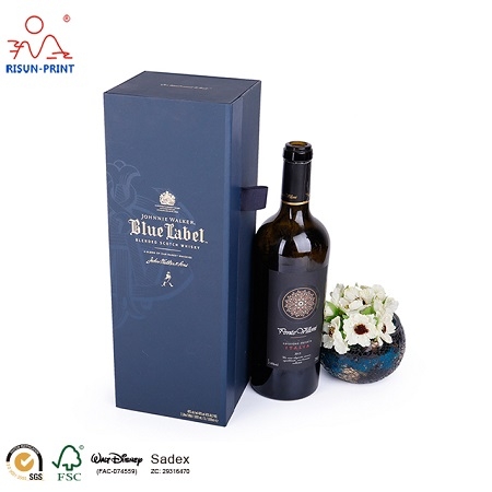 Custom Wine Box Gift Box Factory Custom Logo Wine Box Gift