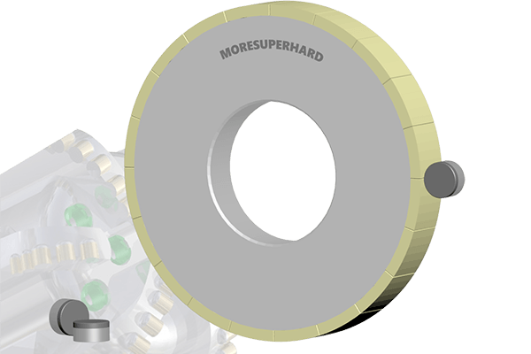 Cylindrical Diamond Wheel for PDC Cutter PDC Drill Bits Grinding