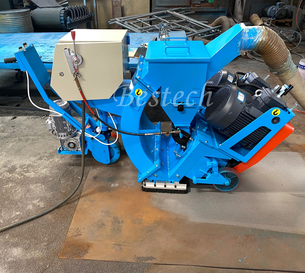 Mobile Bridge Deck Shot Blasting Machine