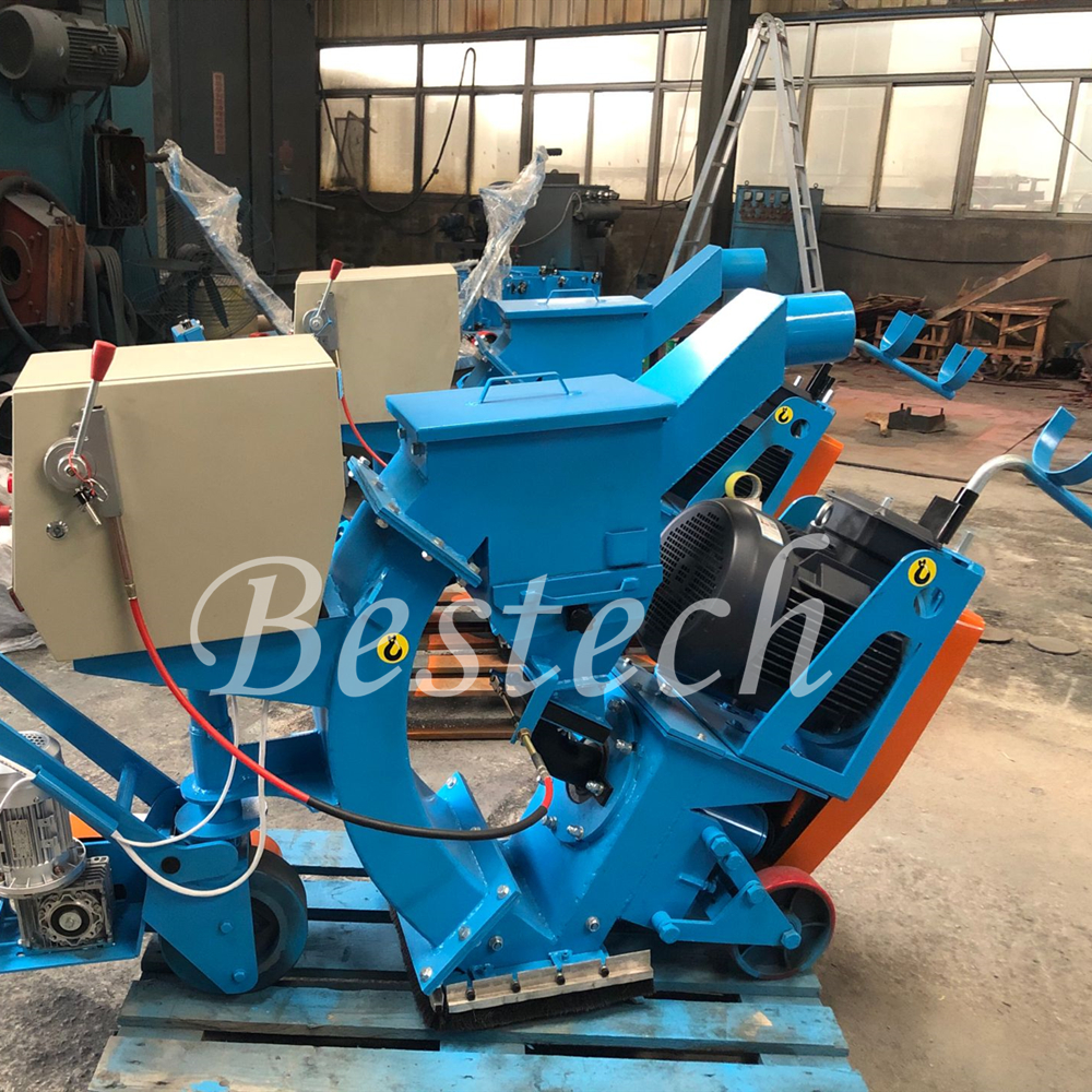 China supplier mobile road surface shot blasting machine floor blasting machine