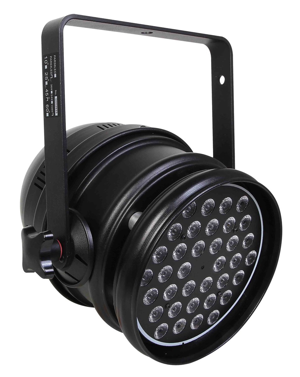 LED PAR64 36X3W RGB WW 3200K